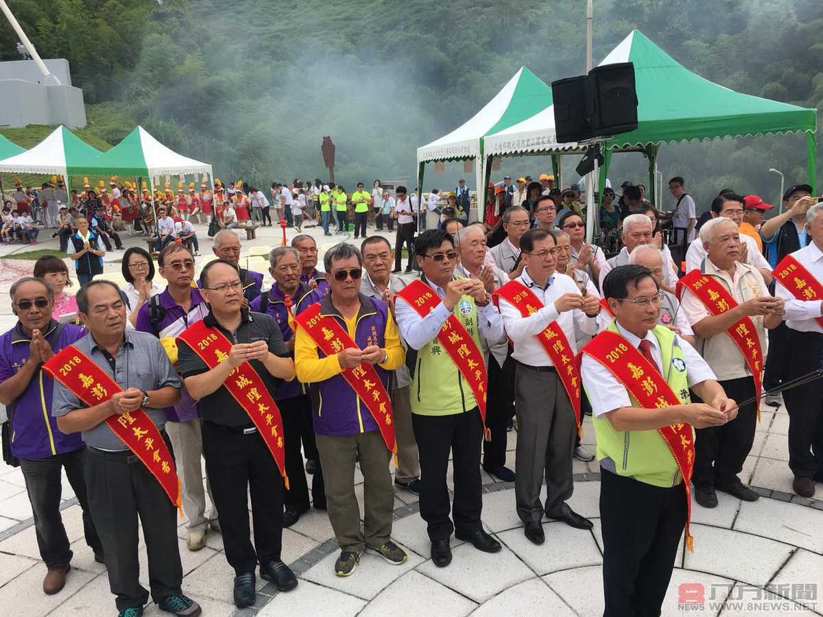 與嘉義縣市聯合舉辦「百年城隍廟山海會香」，為「嘉澎山海戀」旅遊行程揭開序幕