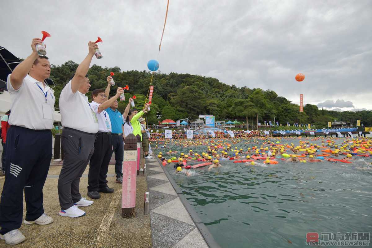 日月潭公開水域游泳錦標賽 激戰結果揭曉