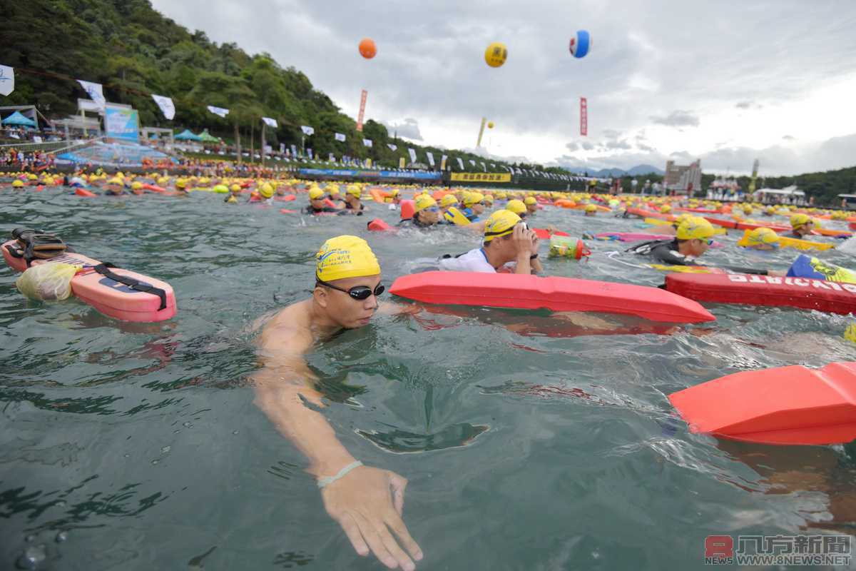 日月潭公開水域游泳錦標賽 激戰結果揭曉