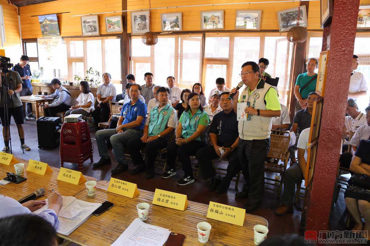 中央、地方齊心 南投觀光登上國際 洪國浩力推南投鐵道深度旅遊