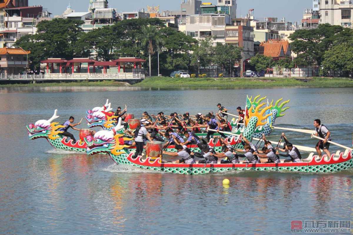 水里商工參加2018年城市盃國際龍舟錦標賽 15國217隊伍勇奪2金2銀1銅