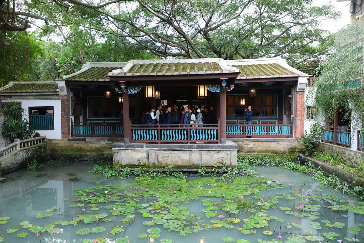 侯友宜走訪林家花園 規劃打造板橋新亮點