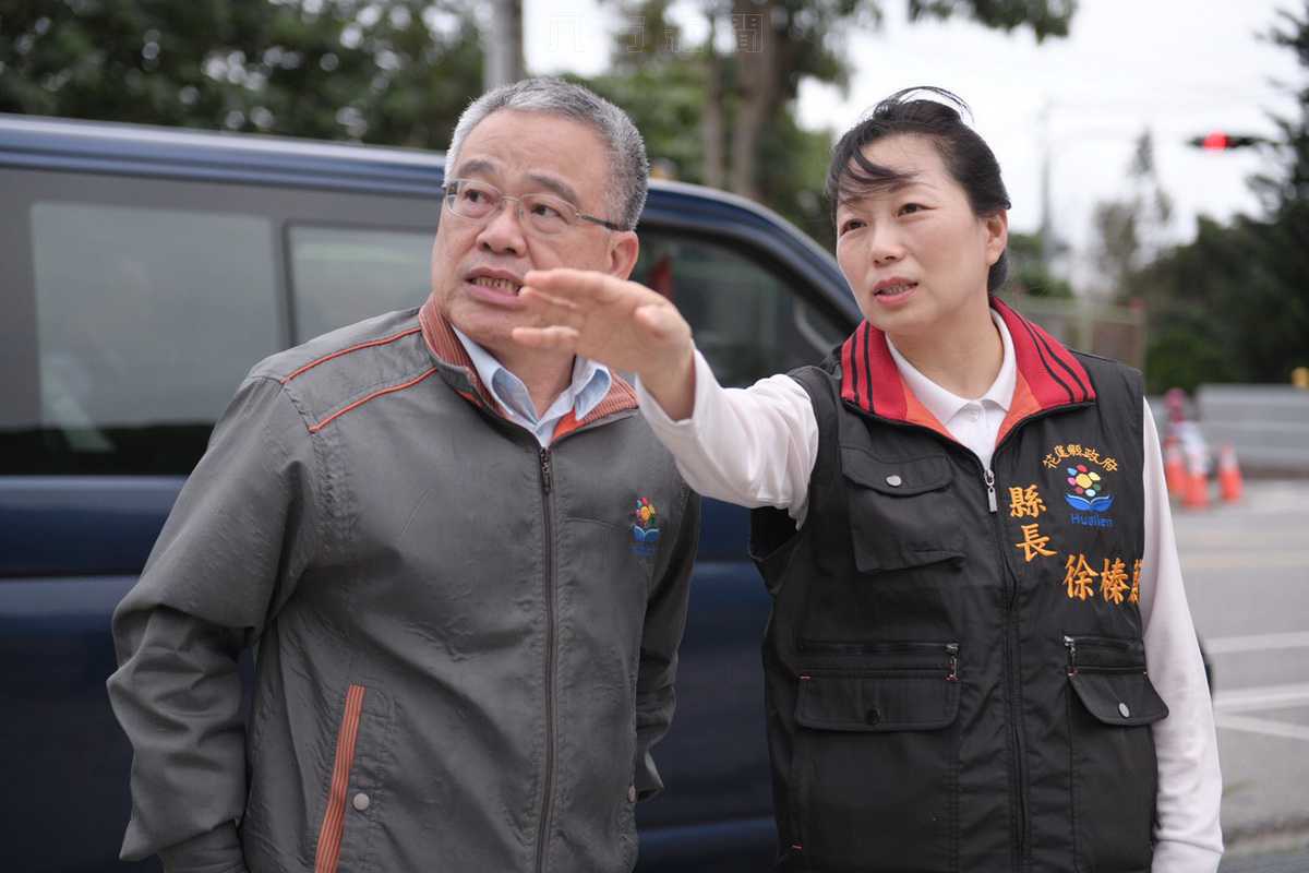 花蓮縣長徐榛蔚關切美崙山多功能運動休憩環境及景觀 盼農曆年節前整備完成