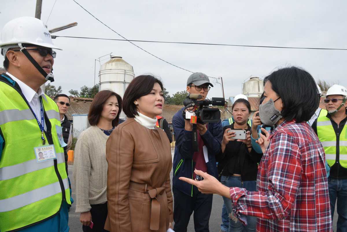 提升高鐵雲林站交通便捷 張縣長會勘聯外道路指標及工程