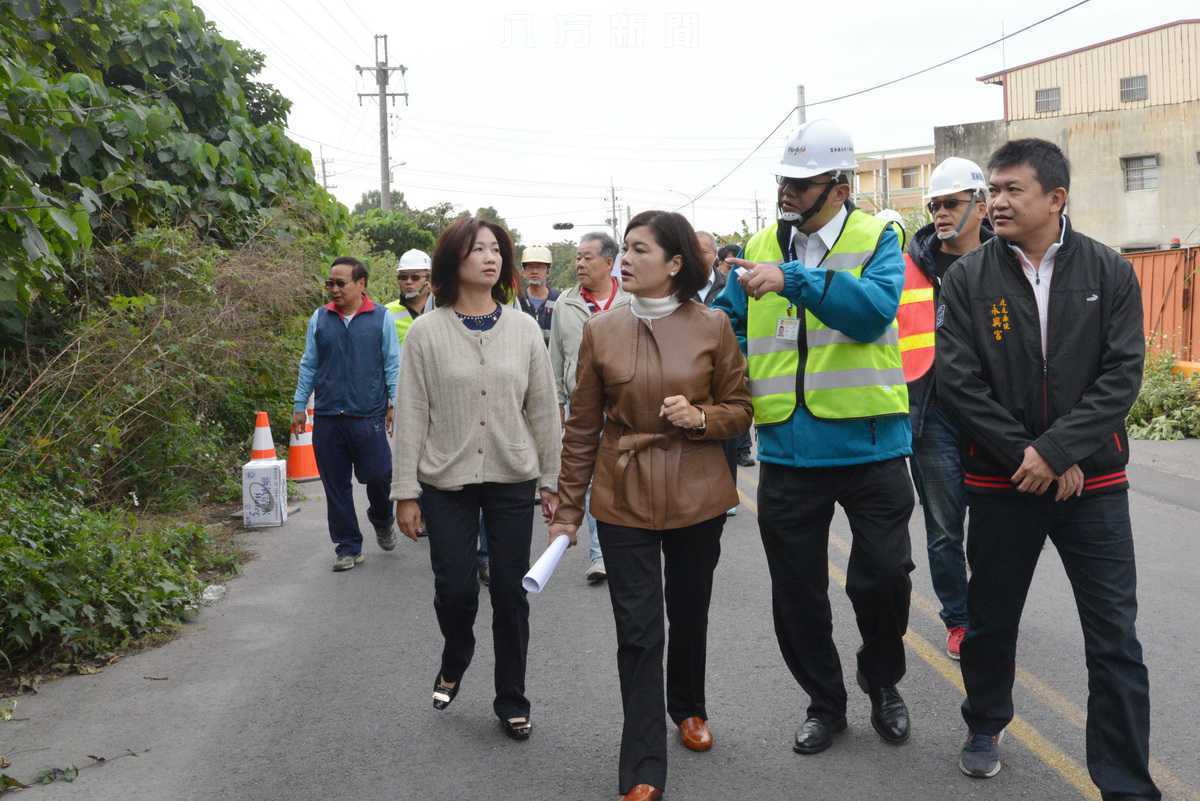 提升高鐵雲林站交通便捷 張縣長會勘聯外道路指標及工程