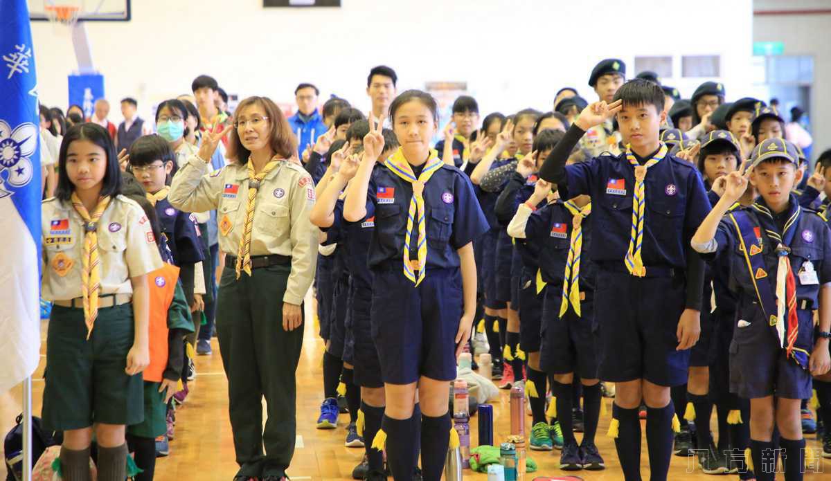 童軍節慶祝大會 林市長勉精進榮譽制度