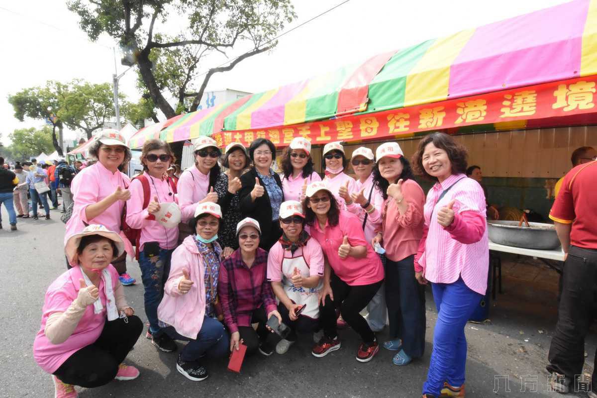 大甲鎮瀾宮媽祖遶境活動抵達彰化 縣長王惠美接駕祈求國泰民安