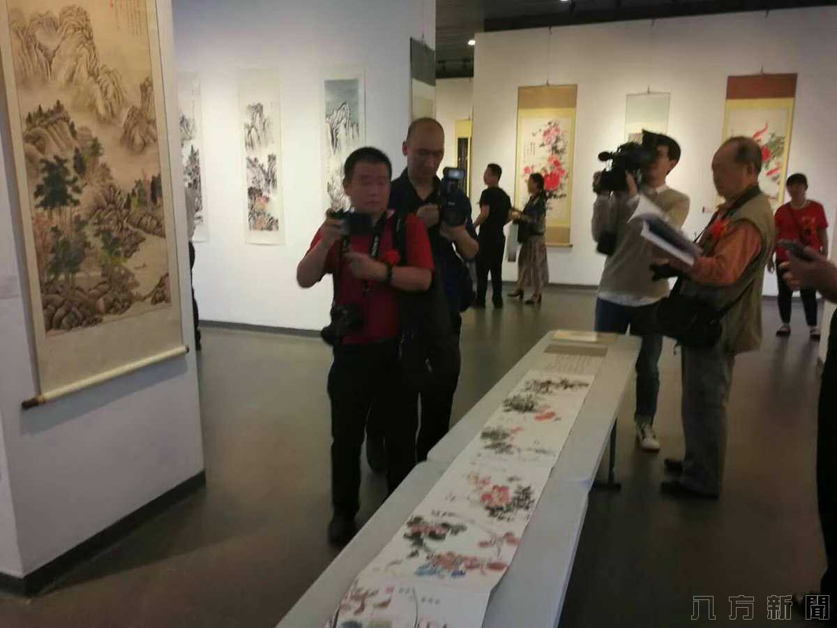 丹青守望 故里情懷 蔡永源書畫展在莆田市群眾文化館盛況舉行