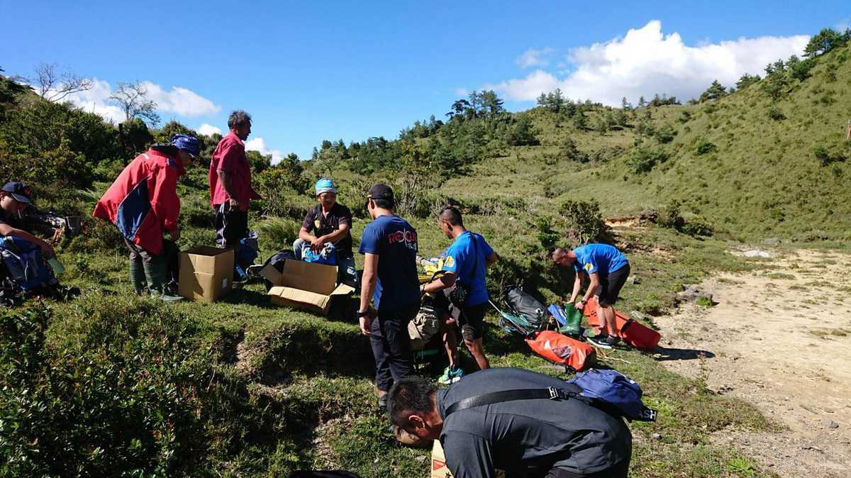 師大6人登山隊 隊友墜落山壁遇險獲救