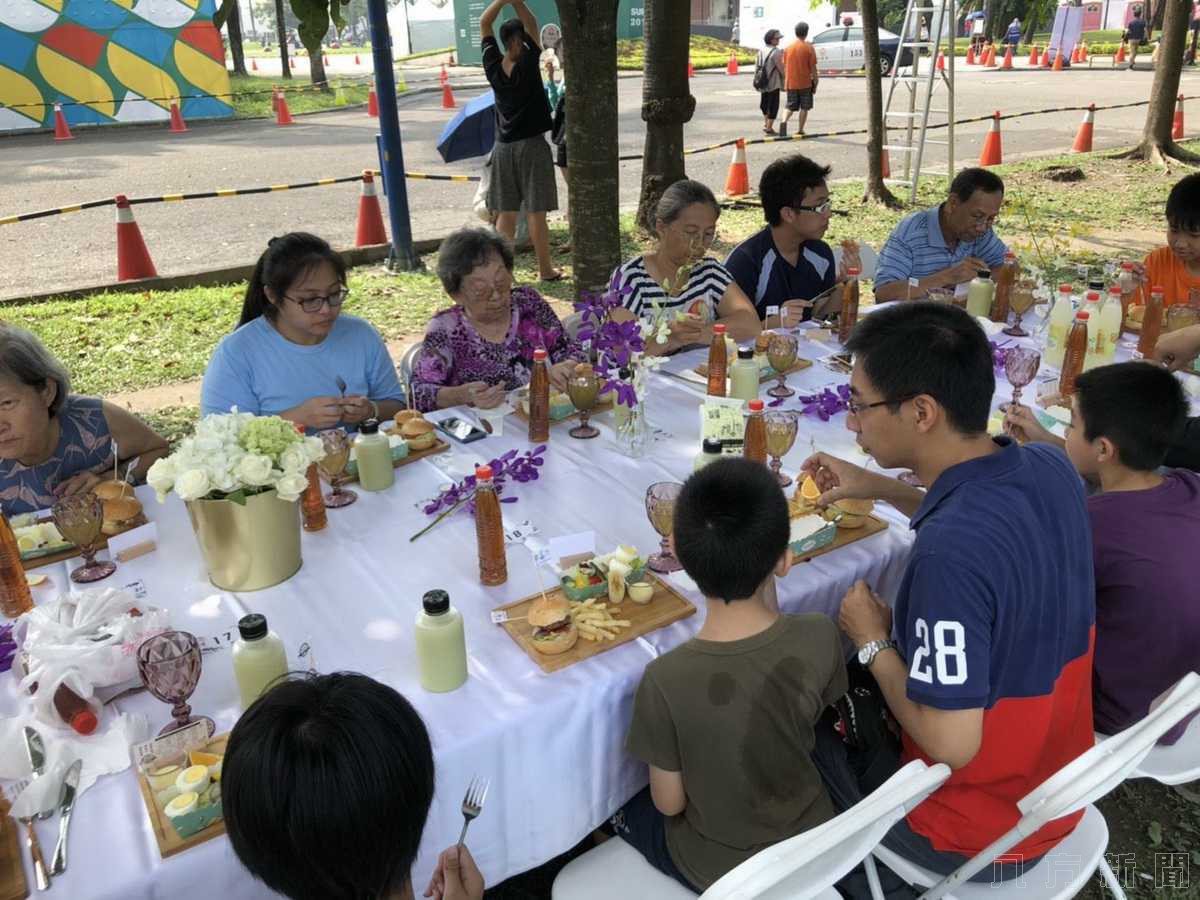 早午餐生活節林間餐桌宛如婚禮盛宴 參與民眾大呼好浪漫