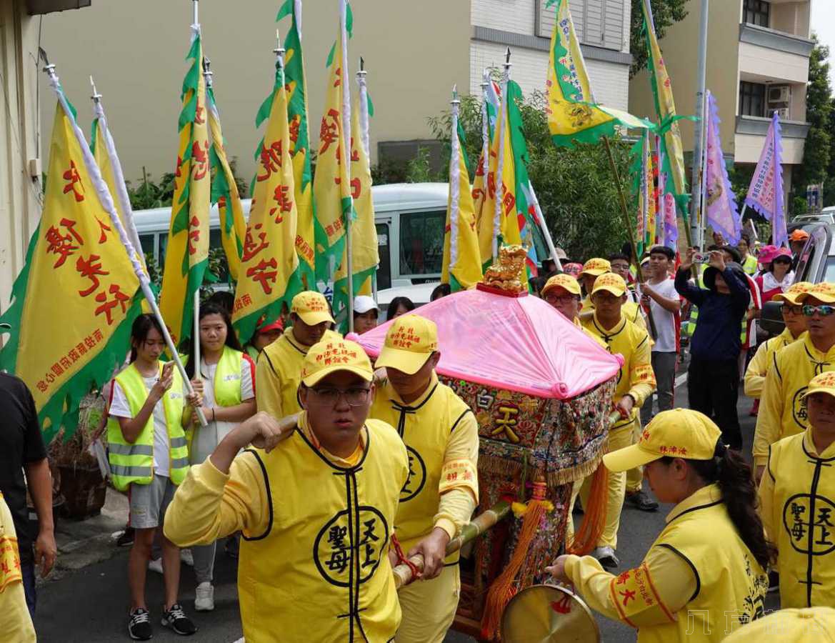 2019白沙屯媽祖南投繞境 縣府宣導交通安全