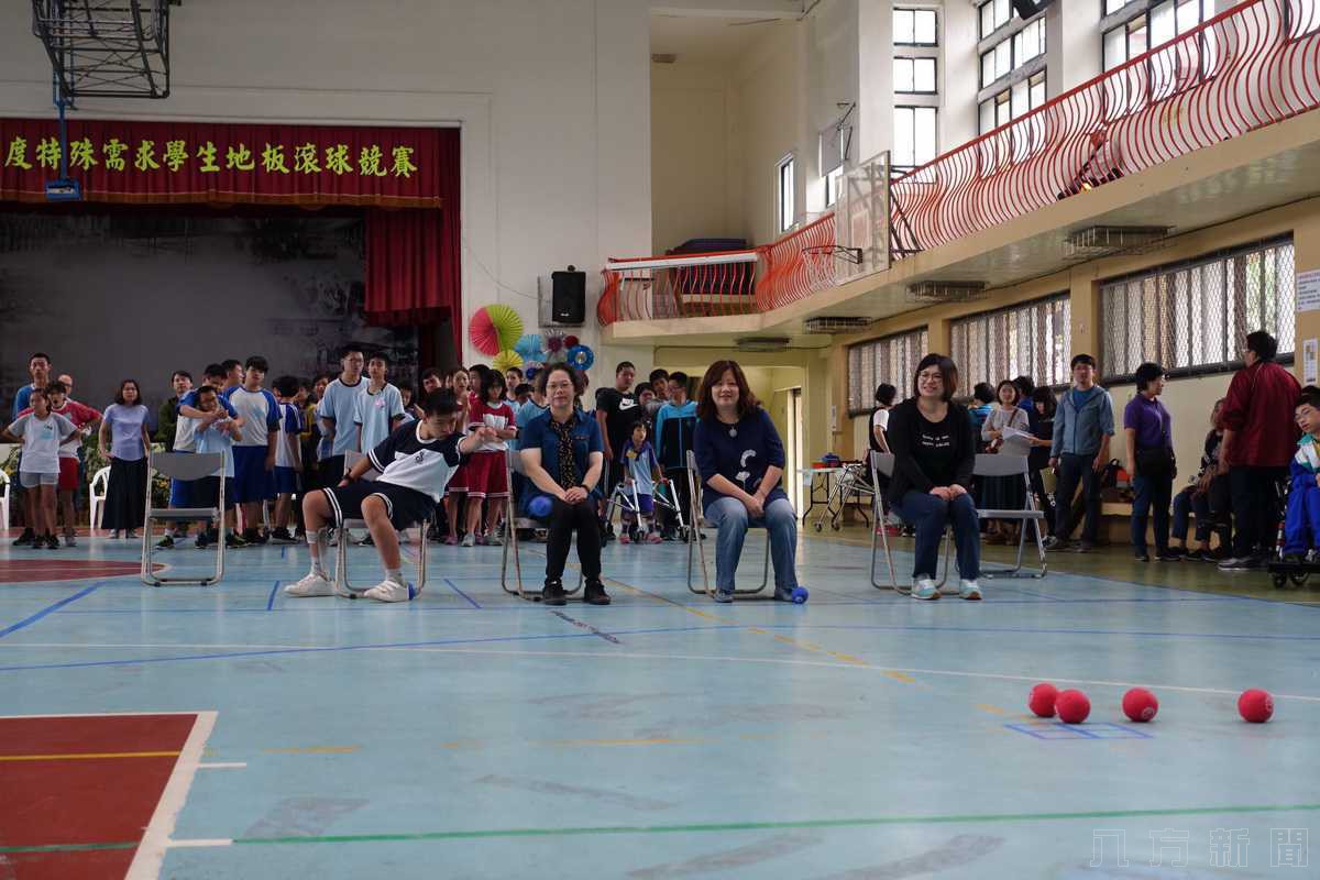 第五屆宜蘭縣特教生地板滾球競賽在壯圍國中熱鬧登場