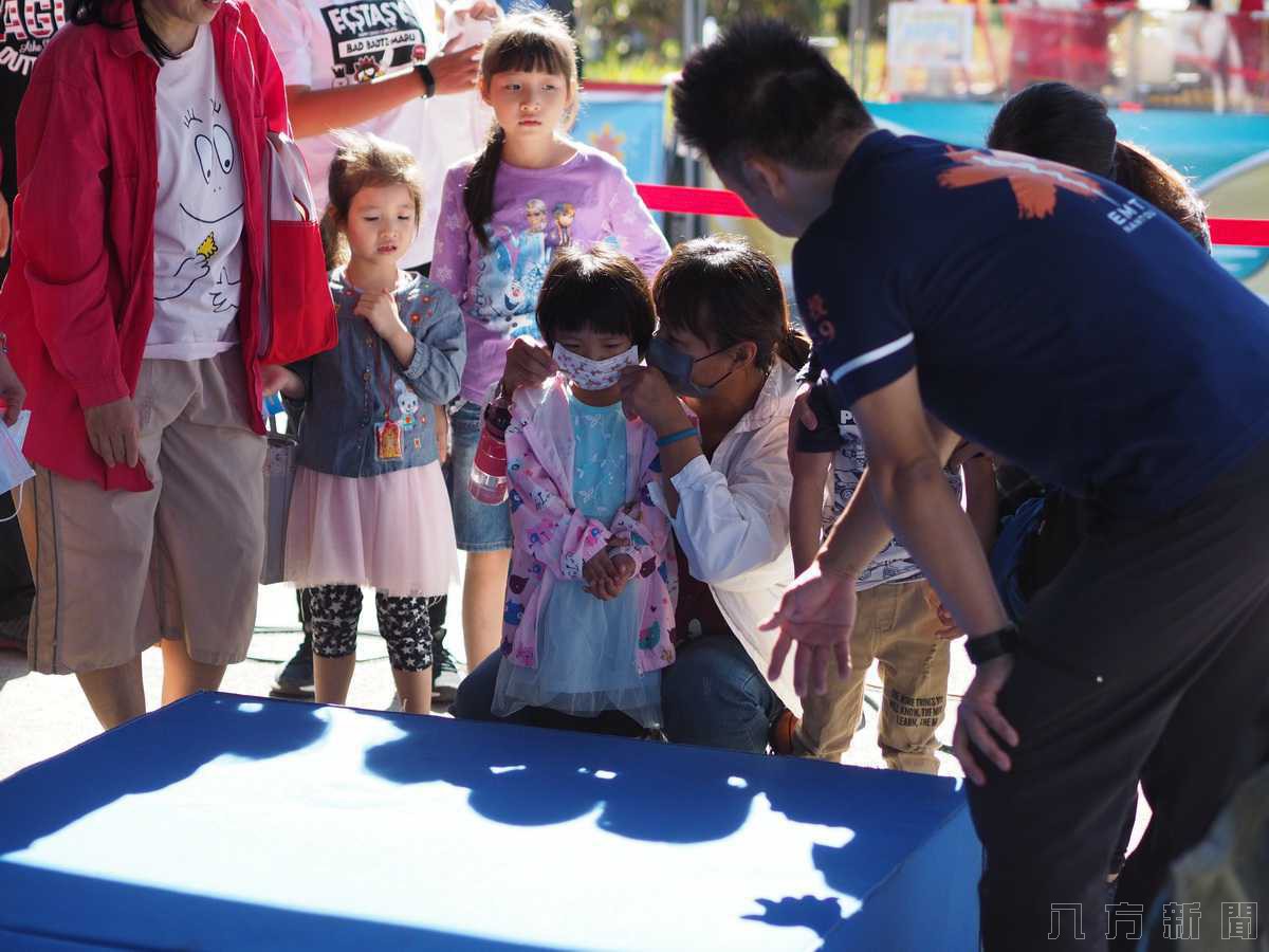 投縣消防局舉辦消防親子、消防闖關體驗暨園遊會活動