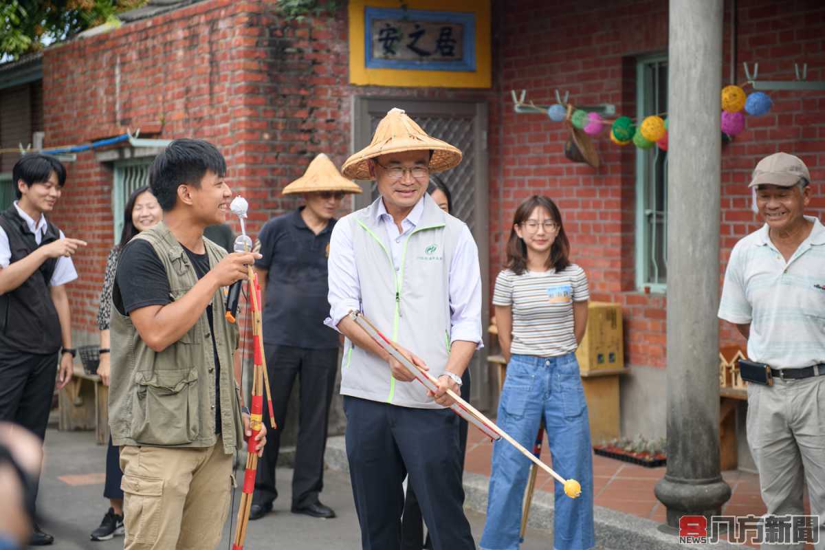 農委會主委走訪金牌農村 推廣農村小旅行