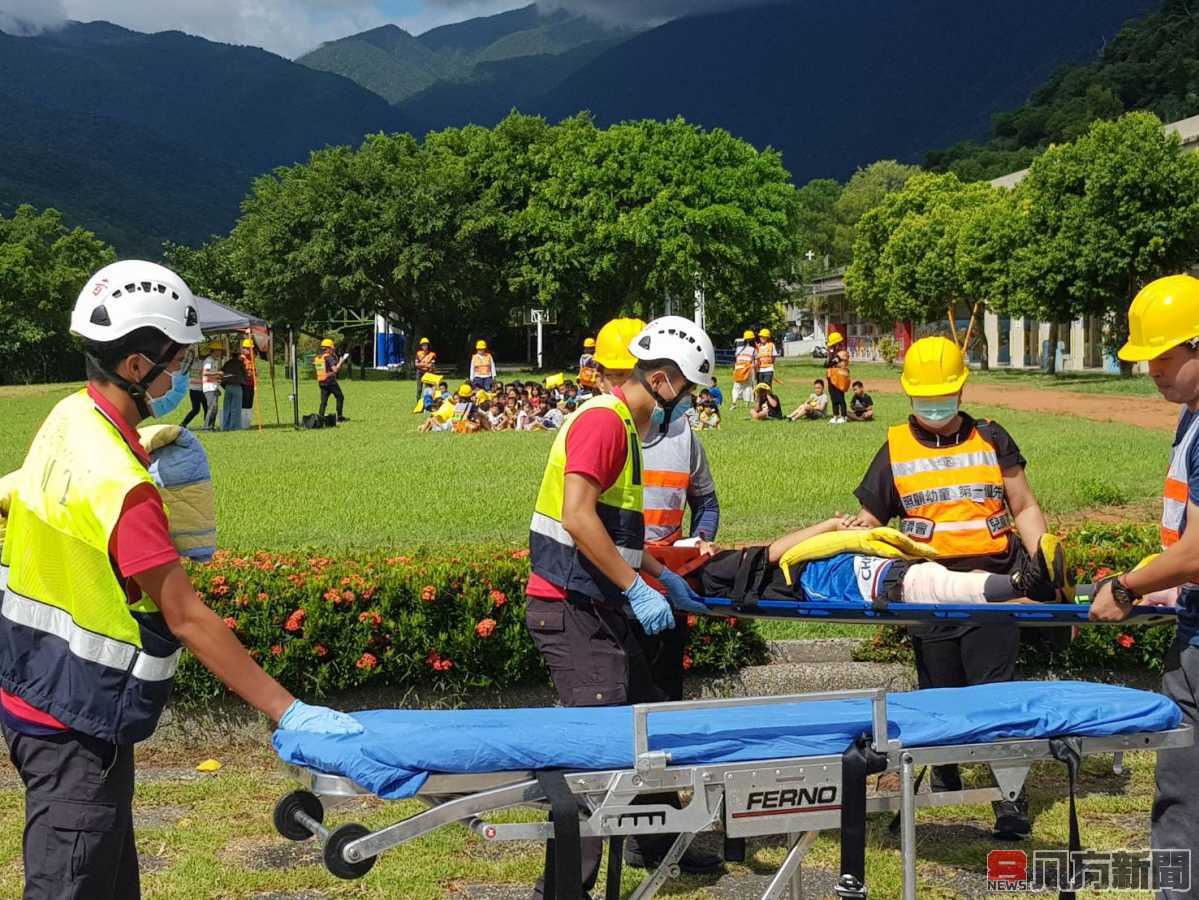 宜蘭配合國家防災日宣導 全民齊心一起來 深化原住民族學校災難防護教育