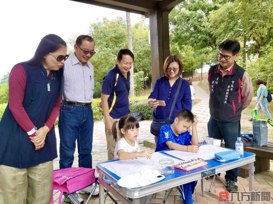 我愛永康親子寫生比賽 李鎮國：感謝大小朋友熱情參與