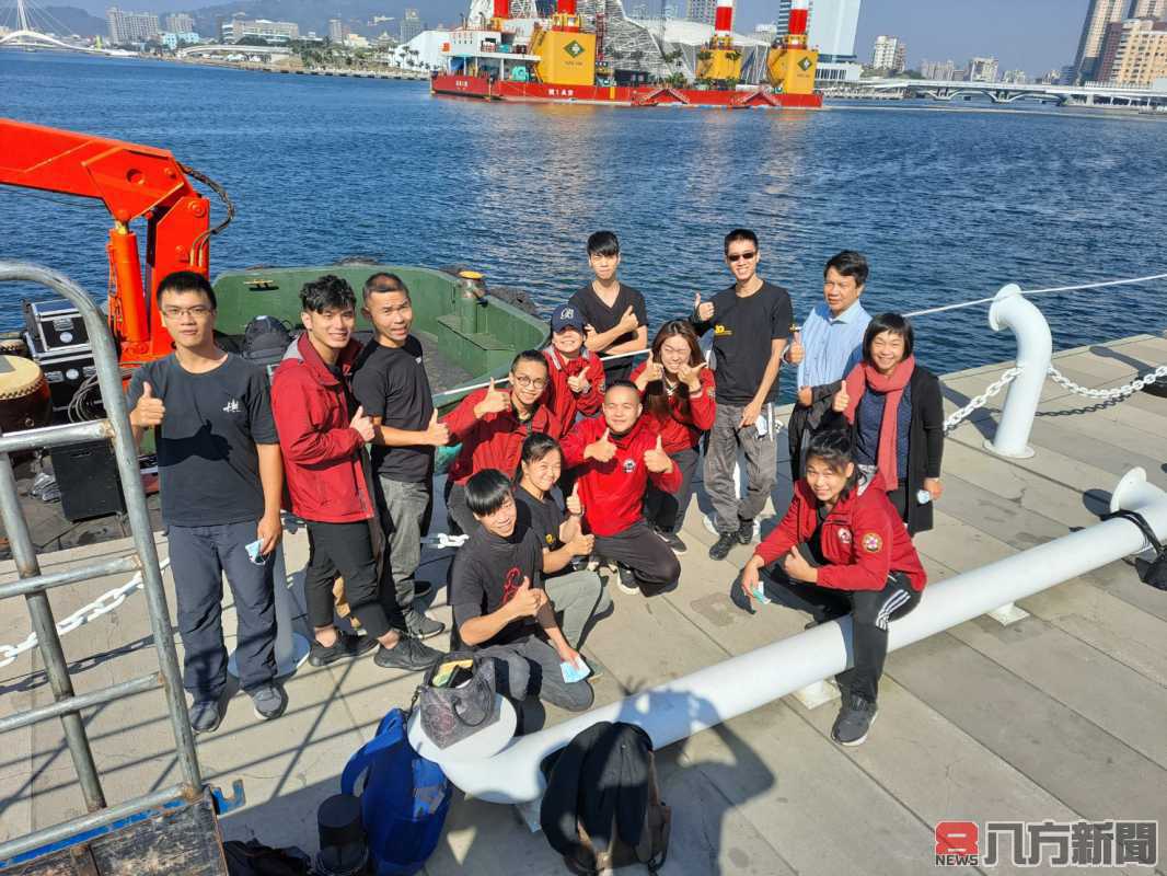 光耀高雄港 鼓動海港城 十鼓擊樂團登陸海上舞台