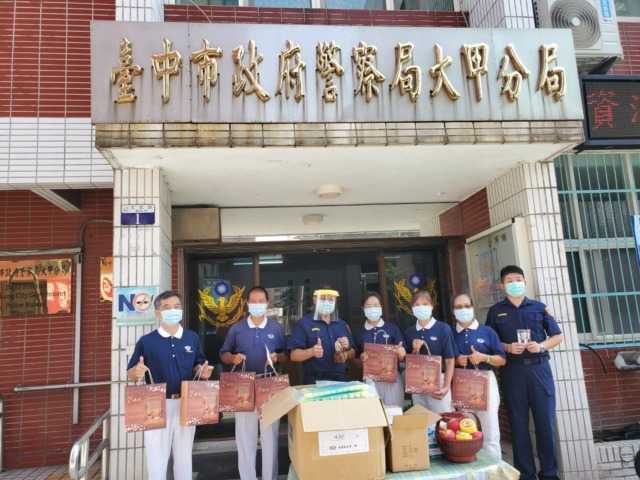 慈濟力挺前線員警捐贈防疫物資 強化執勤安全