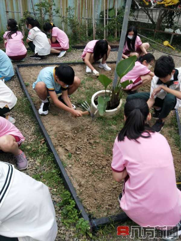 桃園場研發「智慧植栽照護管理系統」導入校園提升師生食農教育知識及應用