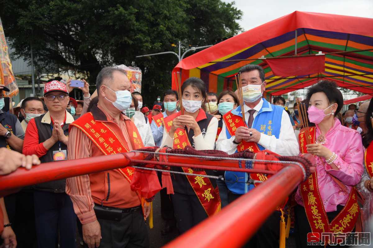 草屯敦和宮、台中玉闕朝仁宮遶境祈福 熱鬧圓滿