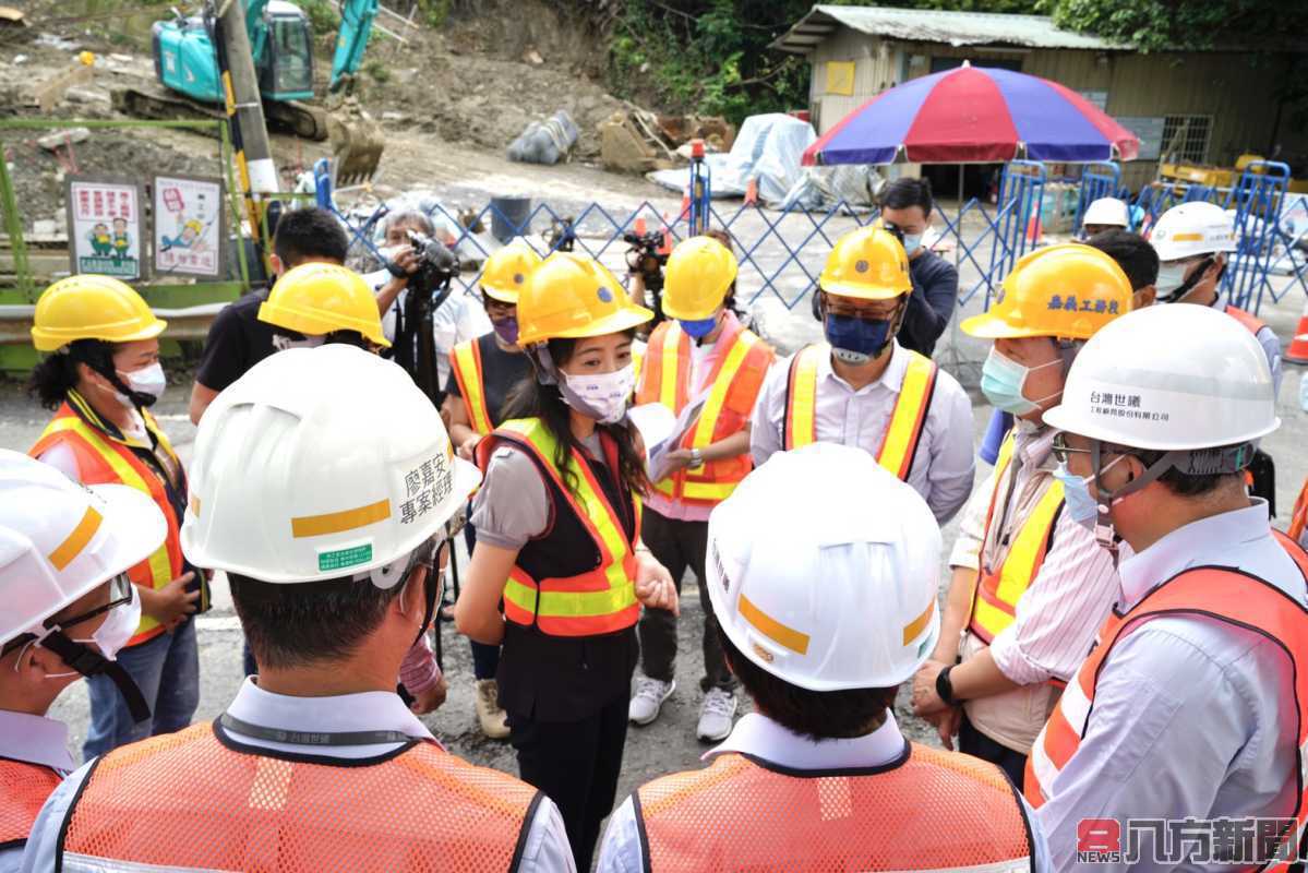 立委許淑華邀台鐵會勘集集支線崩塌地 爭取車埕站旅運販賣空間租金減免