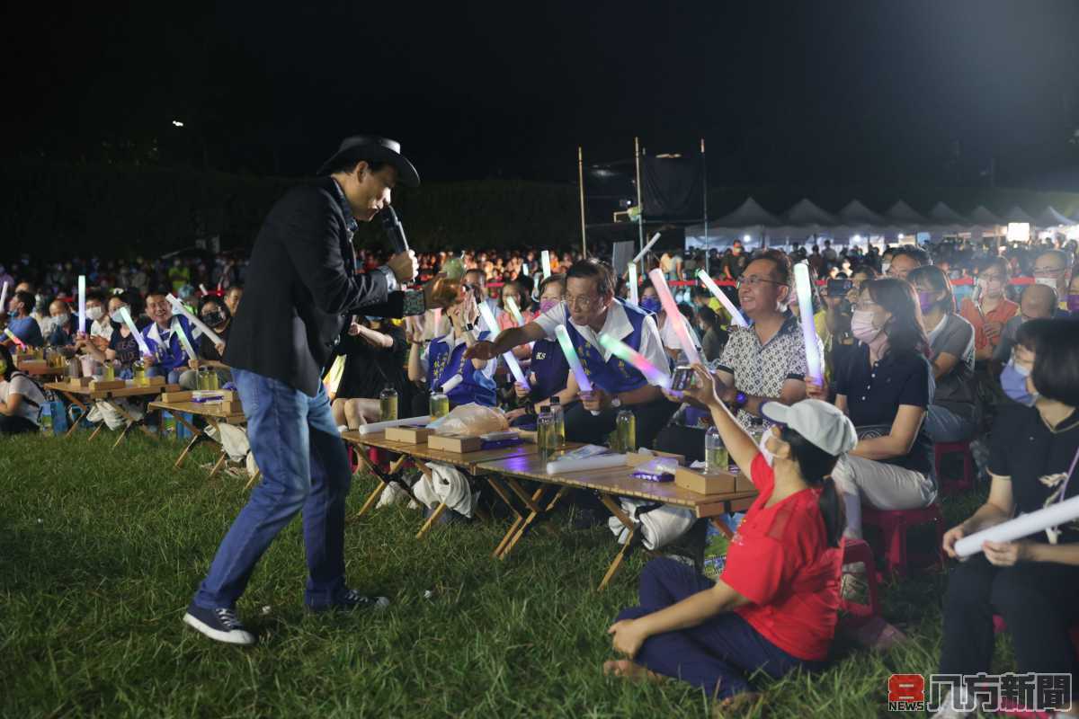 「民歌好聽 食在好行」演唱會 國慶連假首夜中興新村璀璨登場