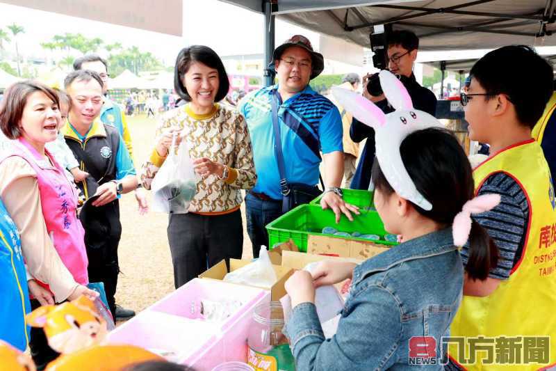 國際傑人會舉辦兒童節親子童樂趣公益園遊會 縣長許淑華現場參與