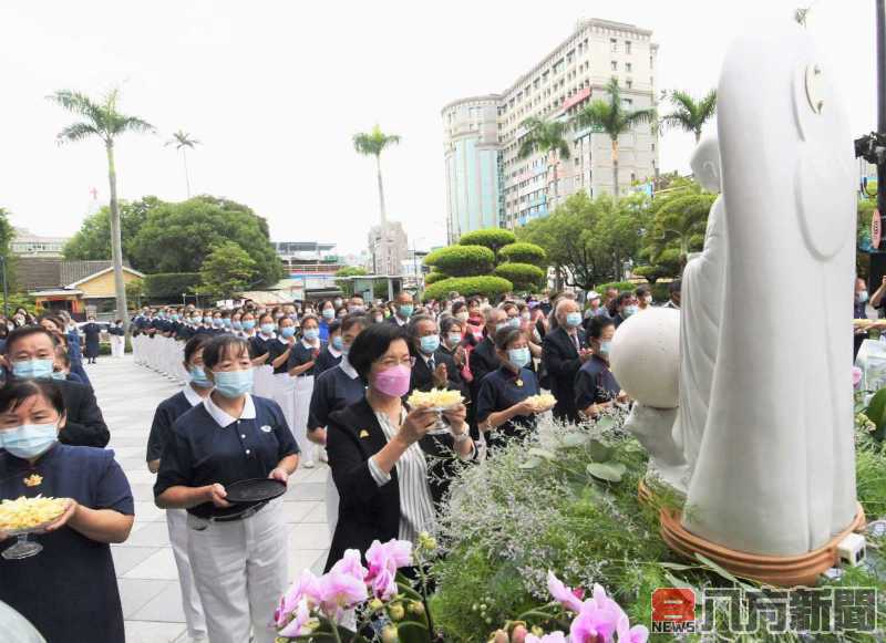 慈濟佛誕浴佛 孝親感恩祈福