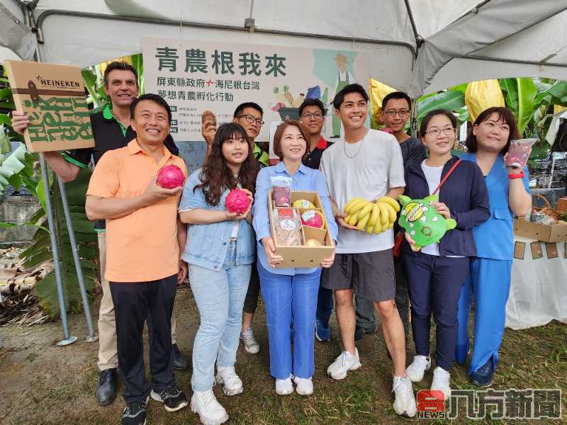 縣長周春米化身一日蕉農與甜點師傅 端出好「屏」料理