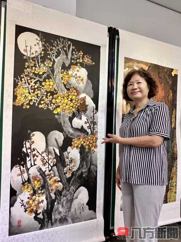 「緣墨台南」展覽邀您欣賞 陳文珍老師以水墨畫作品 展現生命與自然的美好