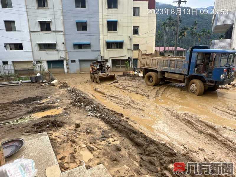 卡努風災影響南投縣多處道路及橋樑受損 預計18日恢復雙向全線通車