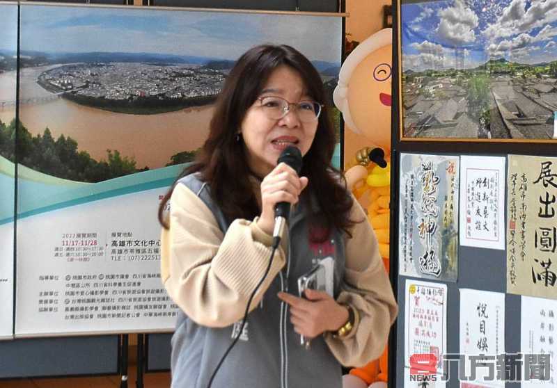 三國文化行：海峽兩岸攝影家攝影展在桃園中壢區公所開幕