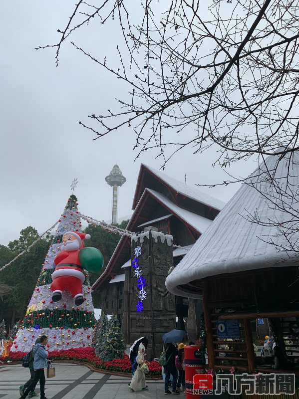 九族文化村「聖誕歡樂月」多重驚喜打造浪漫雪國聖誕樂園