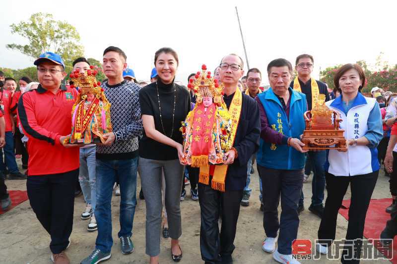 埔里三獻清醮 縣長於東壇恭迎友宮媽祖聖駕