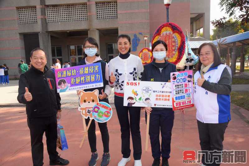 草商運動會縣長許淑華致詞 鼓勵學子申請出國獎助金