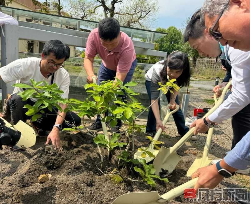 「櫟正種好」新竹分署攜手在地機關學校種植槲櫟助「櫟」環境教育