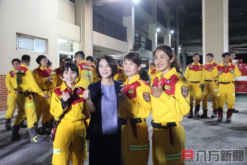 屏東縣搜救隊支援0403花蓮大地震平安返家 縣長周春米慰勉辛勞