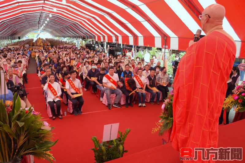 南投市綠美橋辦法會 祈求出入平安