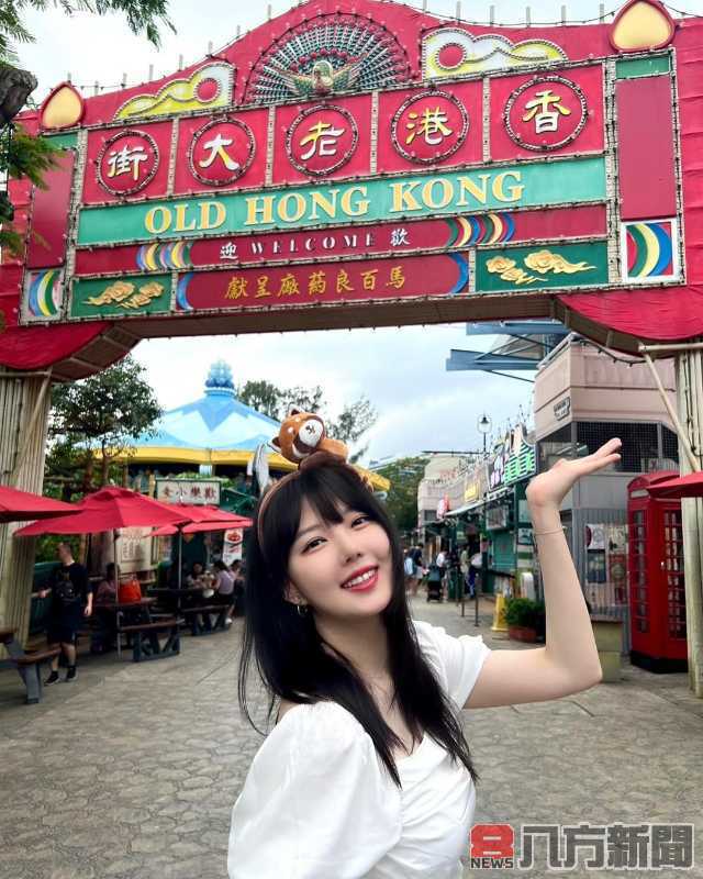 女團GFRIEND出身成員鄭睿隣 獲香港海洋公園邀請擔任一日宣傳大使