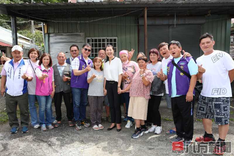 許縣長仁愛鄉會勘 簽核1,800多萬元地方陳情改善工程
