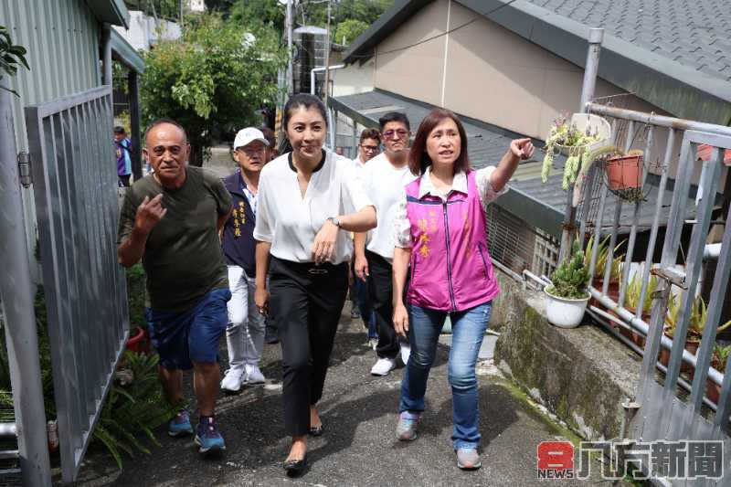 許縣長仁愛鄉會勘 簽核1,800多萬元地方陳情改善工程