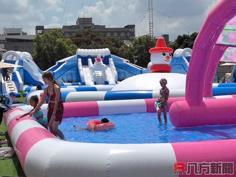 「綜藝大集合」現場錄影 與明星一起嗨翻台中水上嘉年華