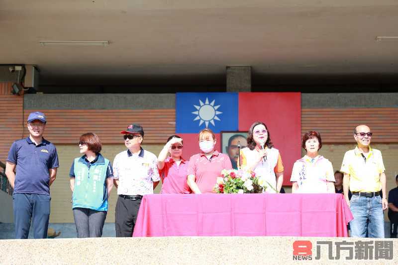 縣長許淑華親臨助陣 市民運動熱情高漲