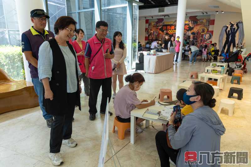 卦山3號主題市集歡樂開幕 世界偶遇彰化 臺美戲偶聯展