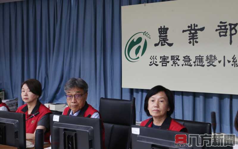 中颱凱米來勢洶洶 農業部長陳駿季視導應變小組