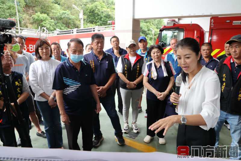 許淑華視察廣福村鄉林橋災後重建 強調安全與效率並重