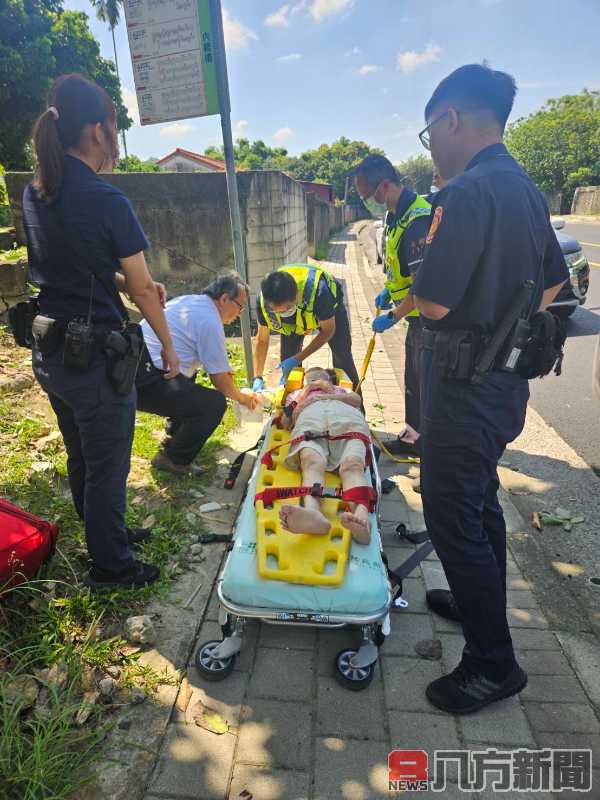 八旬婦倒臥路邊 出手相救的陌生路人竟是南投醫院院長