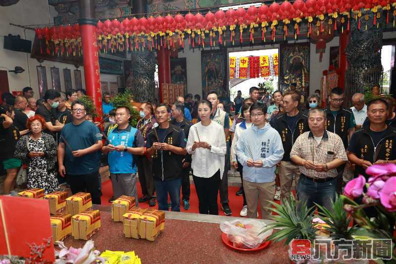 許淑華出席南投中元普渡法會 祈求縣境平安安康