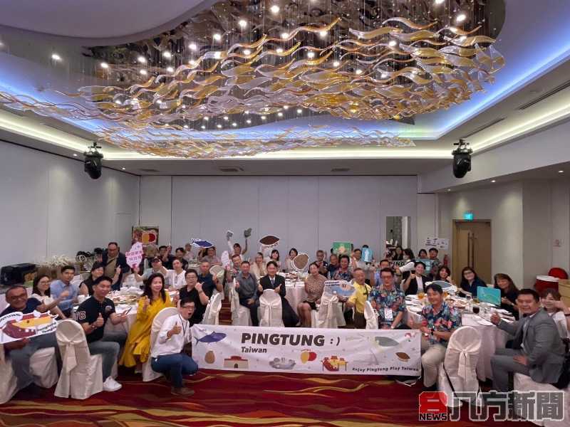 屏縣府大力推動觀光 爭取新加坡遊客造訪