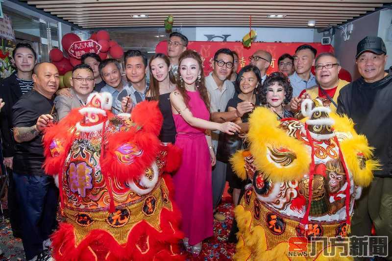 港星程芷渝、大B哥等名人眾星齊聚御豐集團開幕